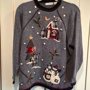 Victoria Jones Woman Christmas Sweater XL
